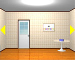 音符がある部屋からの脱出